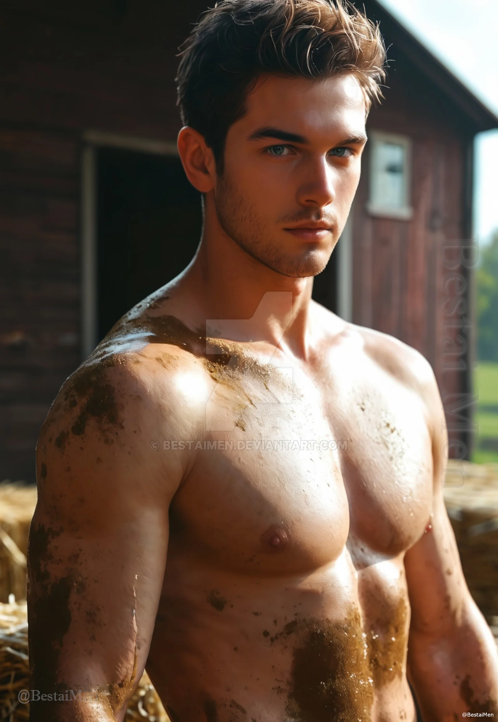 Bold attraction captured in one steamy frame